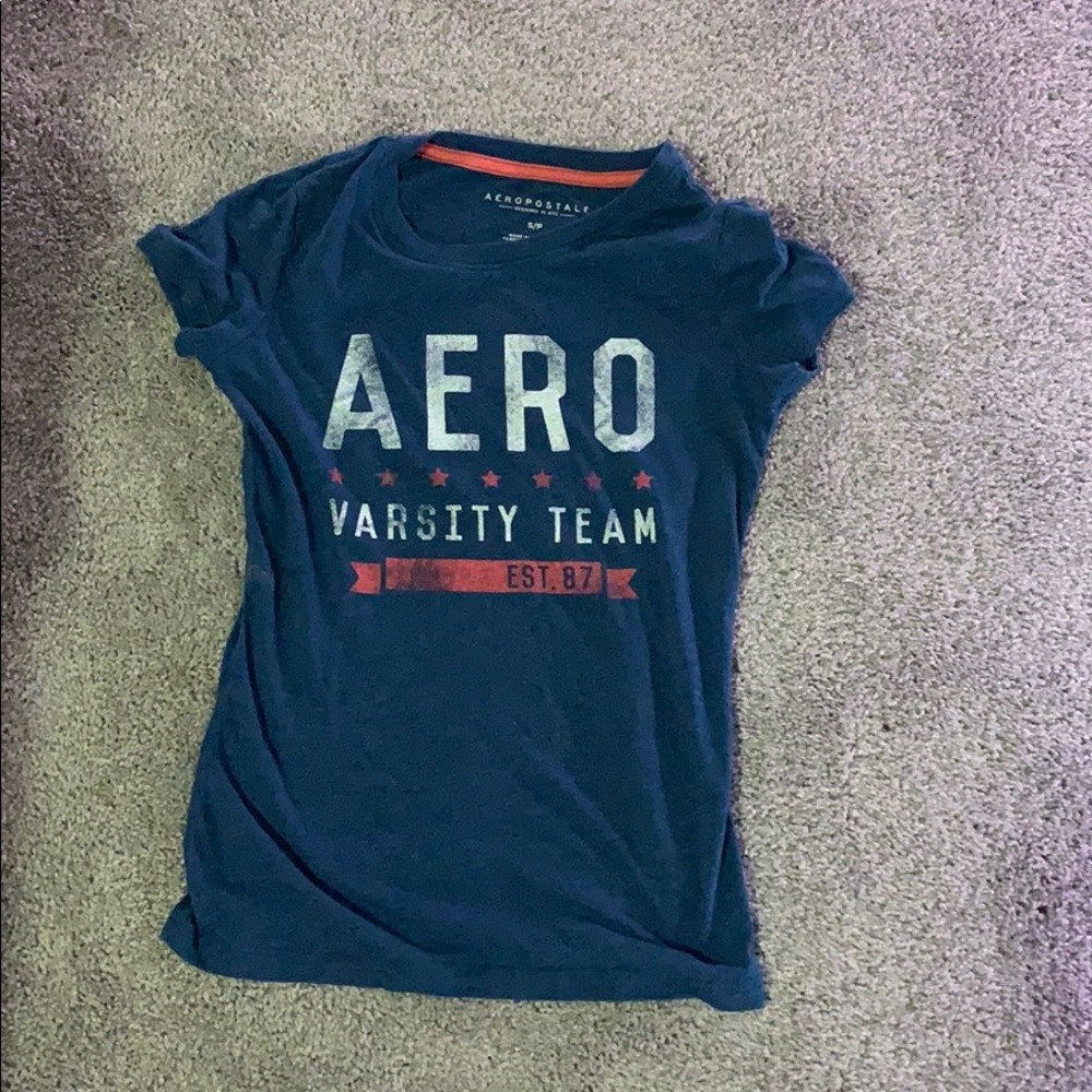 aeropostale varsity tee
